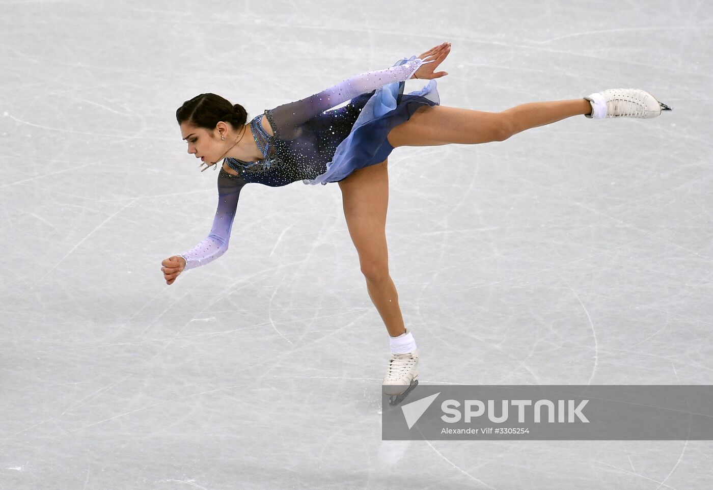 2018 Winter Olympics. Figure skating. Women. Short program