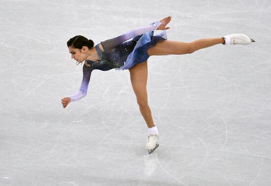 2018 Winter Olympics. Figure skating. Women. Short program