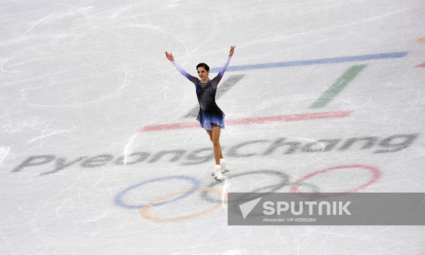 2018 Winter Olympics. Figure skating. Women. Short program