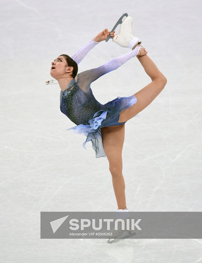 2018 Winter Olympics. Figure skating. Women. Short program