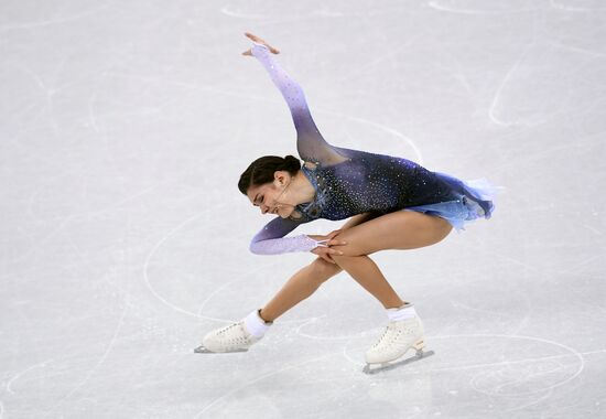 2018 Winter Olympics. Figure skating. Women. Short program