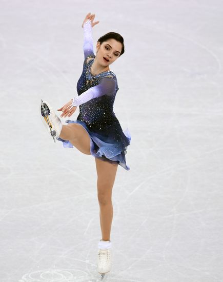 2018 Winter Olympics. Figure skating. Women. Short program