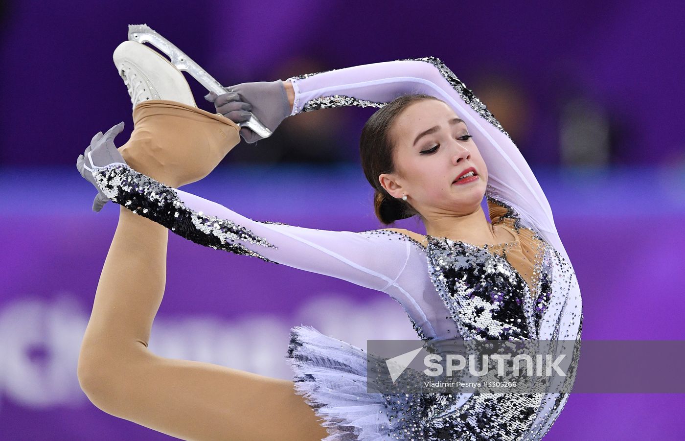 2018 Winter Olympics. Figure skating. Women. Short program