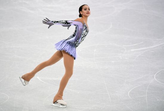 2018 Winter Olympics. Figure skating. Women. Short program