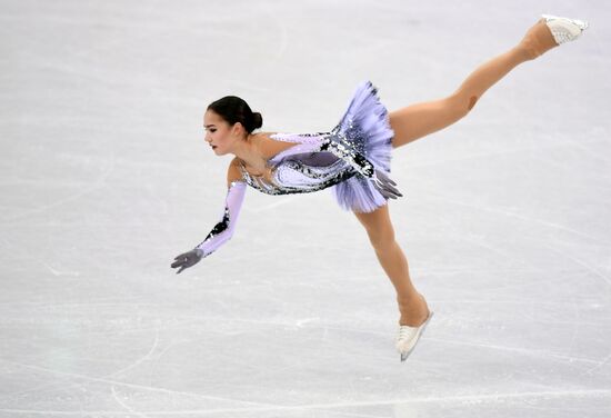 2018 Winter Olympics. Figure skating. Women. Short program