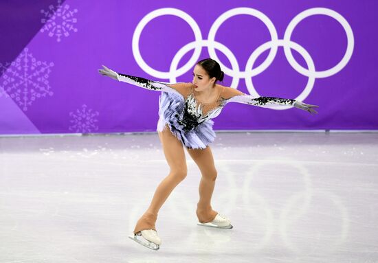 2018 Winter Olympics. Figure skating. Women. Short program