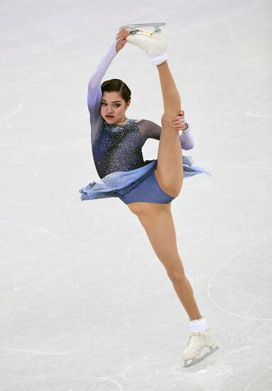 2018 Winter Olympics. Figure skating. Women. Short program