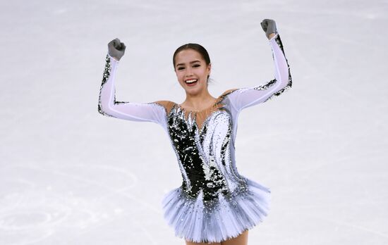 2018 Winter Olympics. Figure skating. Women. Short program