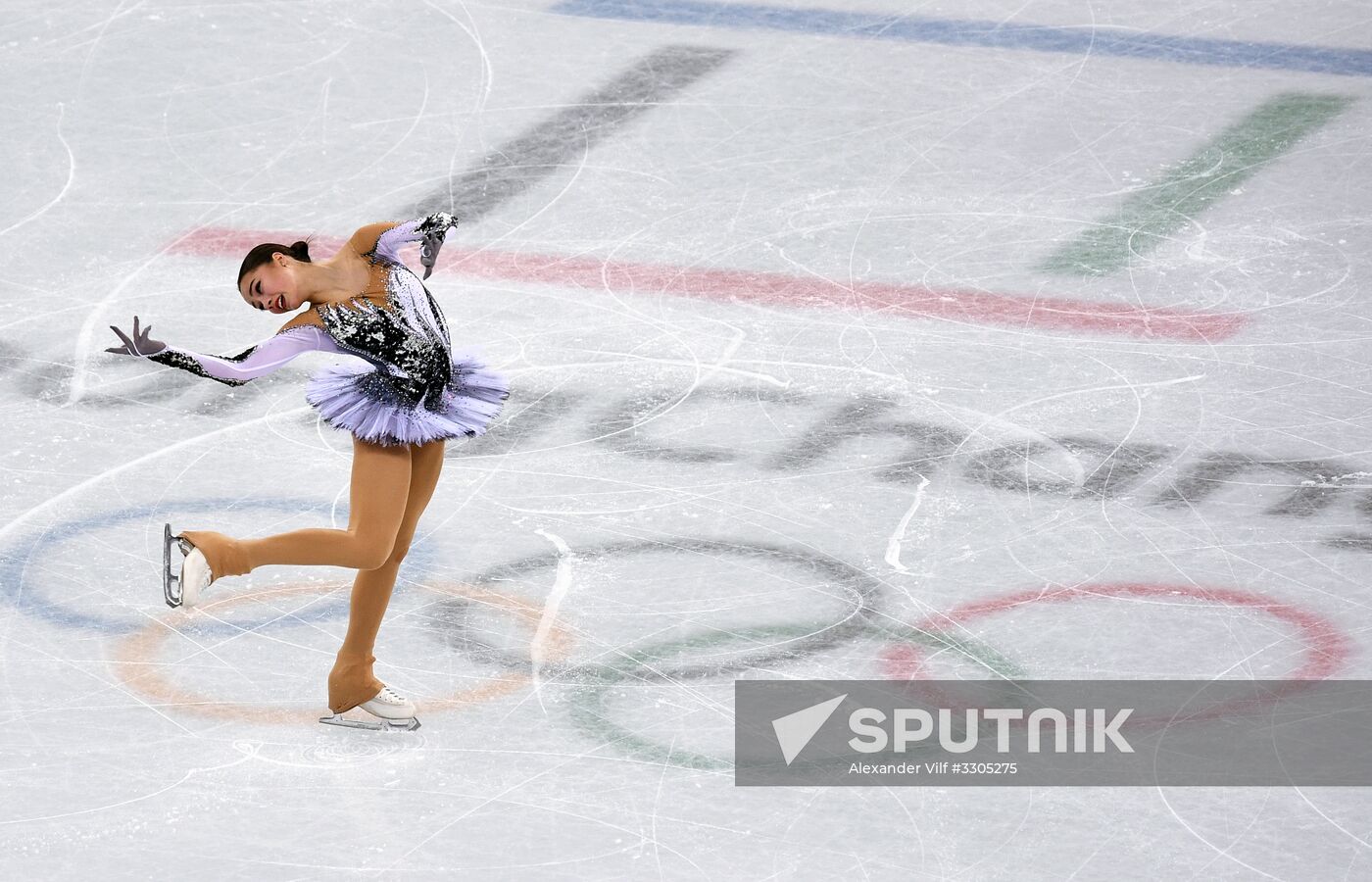 2018 Winter Olympics. Figure skating. Women. Short program