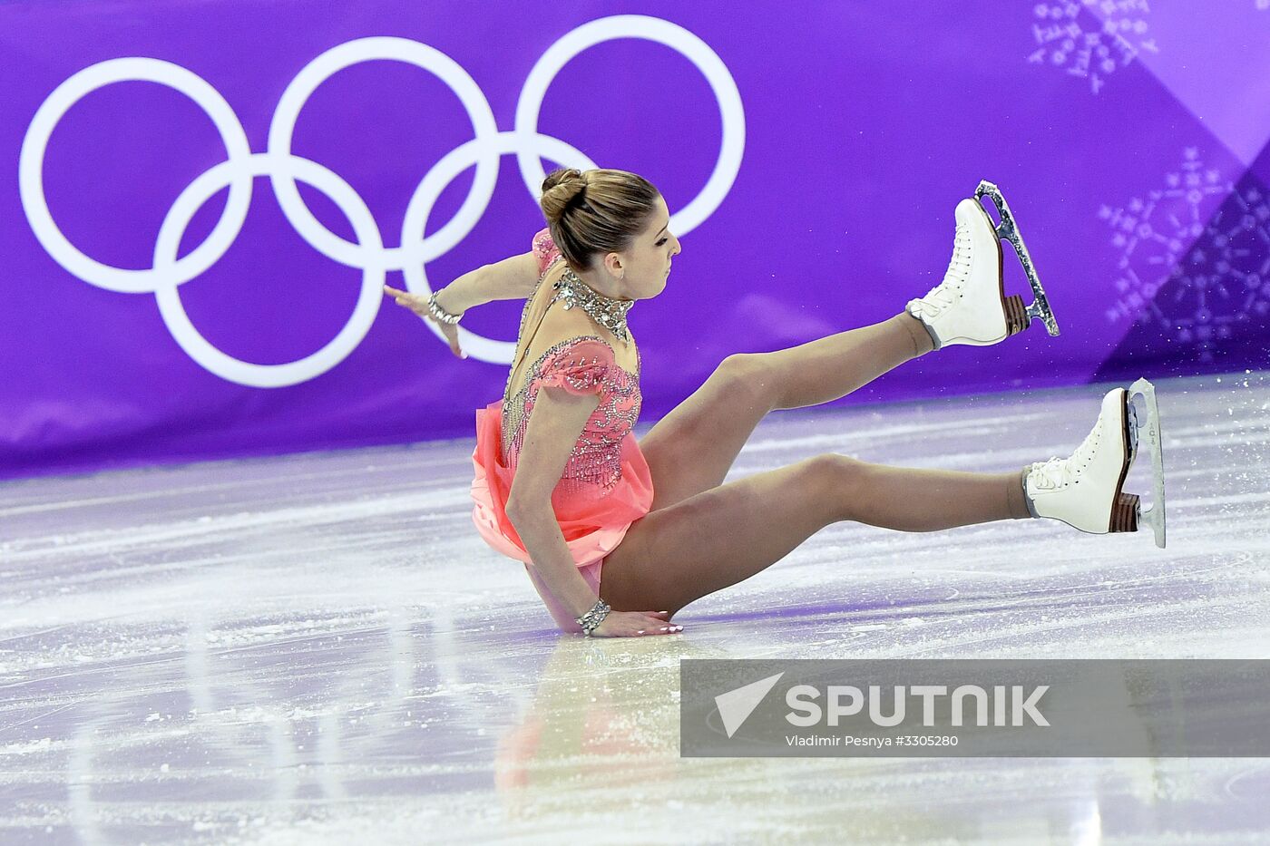 2018 Winter Olympics. Figure skating. Women. Short program