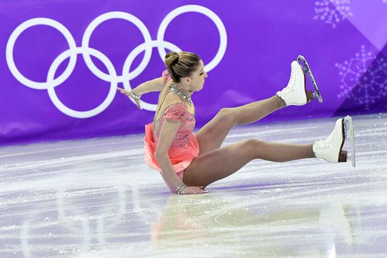 2018 Winter Olympics. Figure skating. Women. Short program