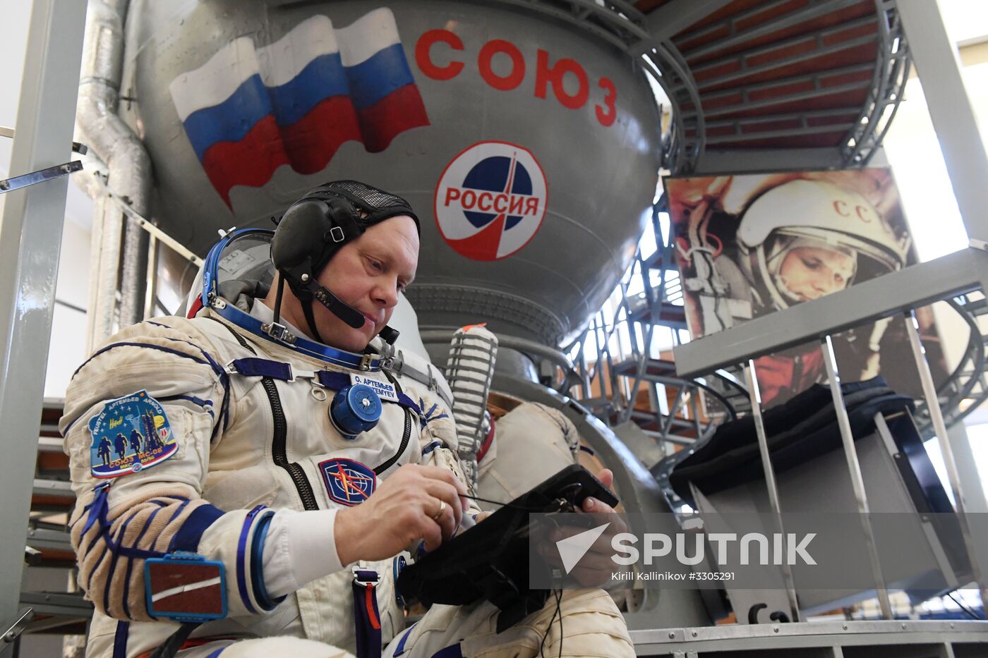 Full drill and testing for ISS Expedition 55/56 main crew