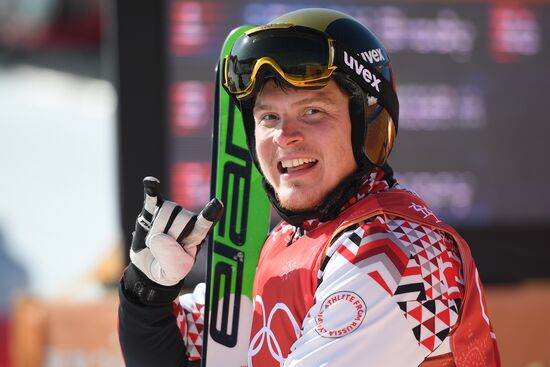 2018 Winter Olympics. Freestyle skiing. Men. Ski cross