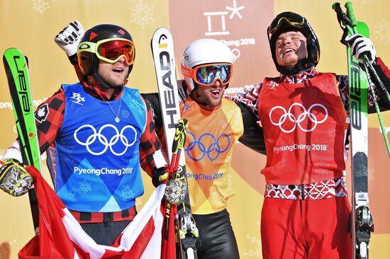 2018 Winter Olympics. Freestyle skiing. Men. Ski cross