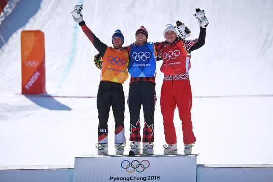 2018 Winter Olympics. Freestyle skiing. Men. Ski cross