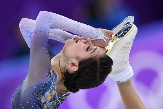 2018 Winter Olympics. Figure skating. Women. Short program