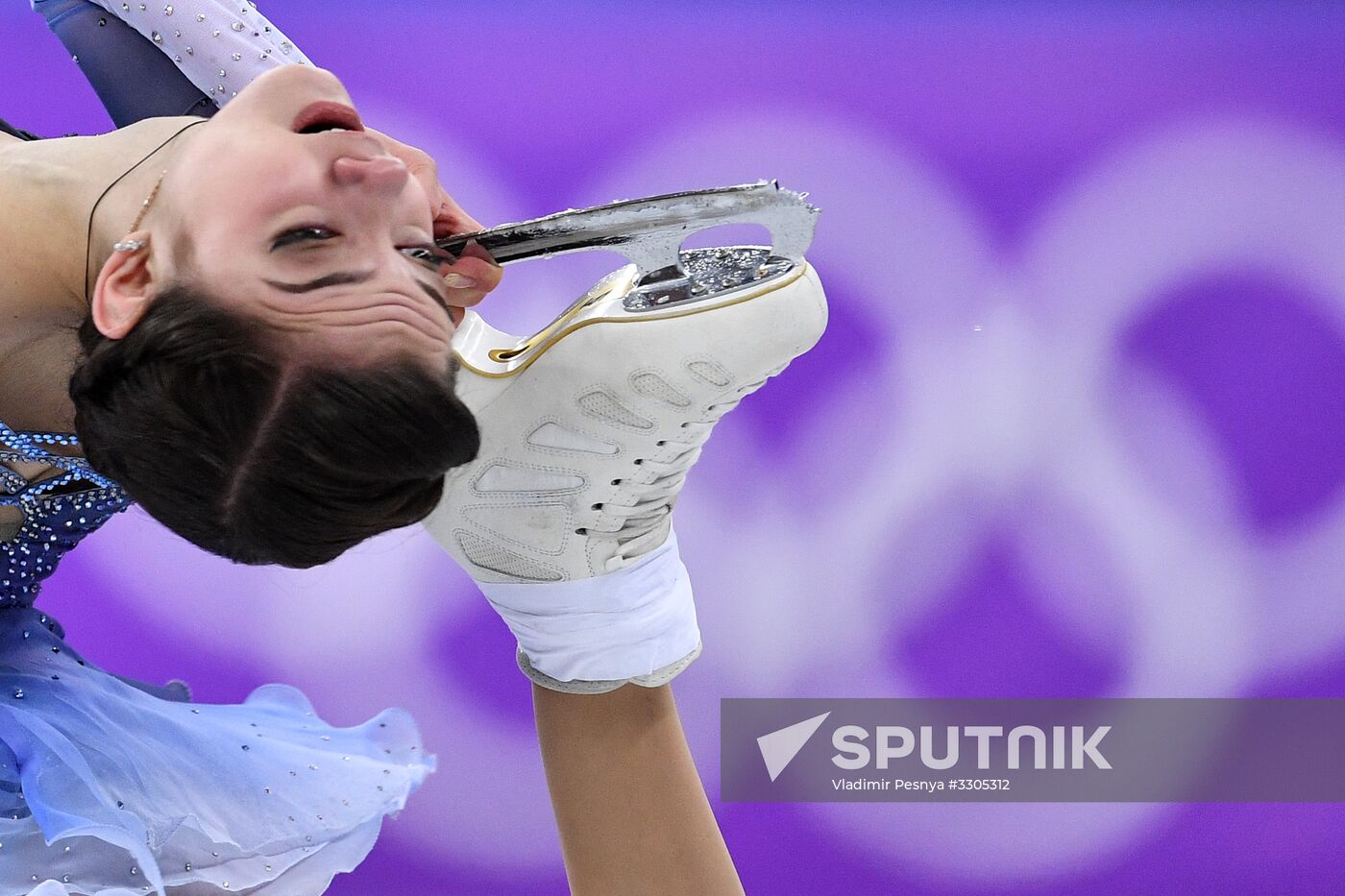 2018 Winter Olympics. Figure skating. Women. Short program