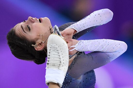 2018 Winter Olympics. Figure skating. Women. Short program