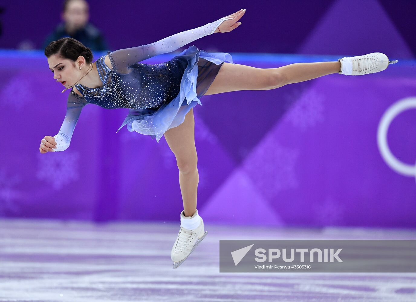 2018 Winter Olympics. Figure skating. Women. Short program