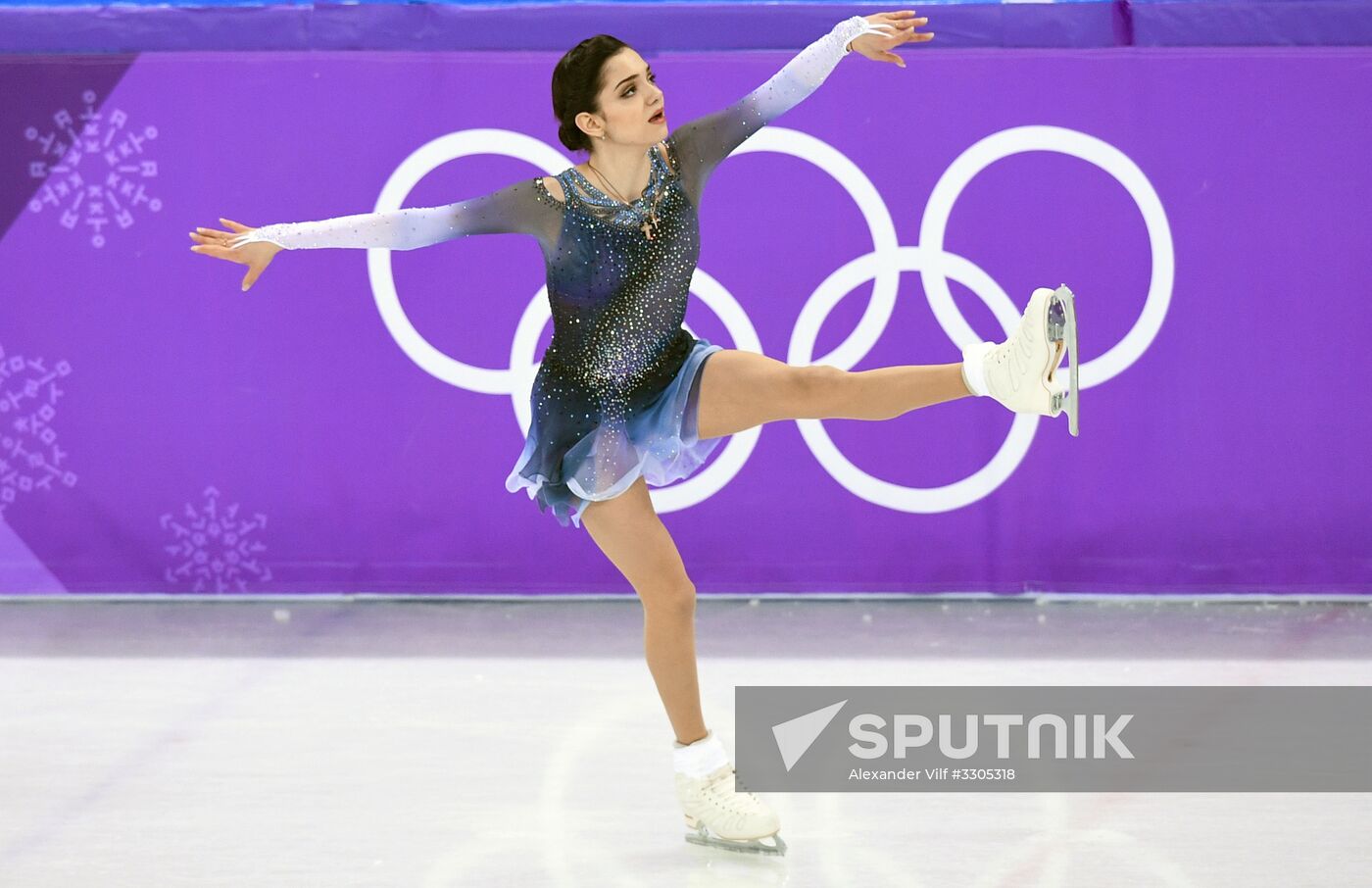 2018 Winter Olympics. Figure skating. Women. Short program