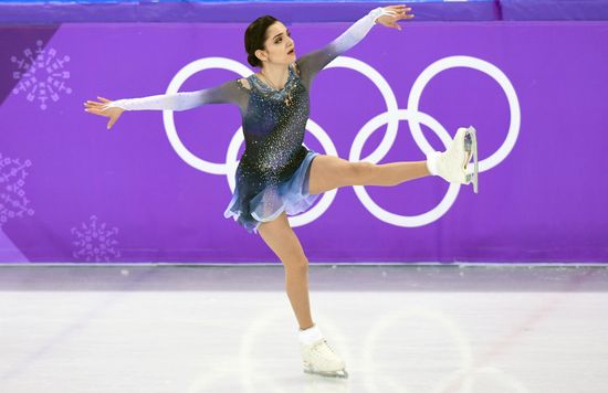 2018 Winter Olympics. Figure skating. Women. Short program
