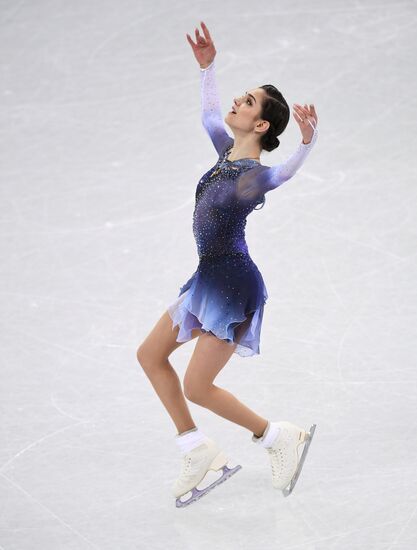 2018 Winter Olympics. Figure skating. Women. Short program