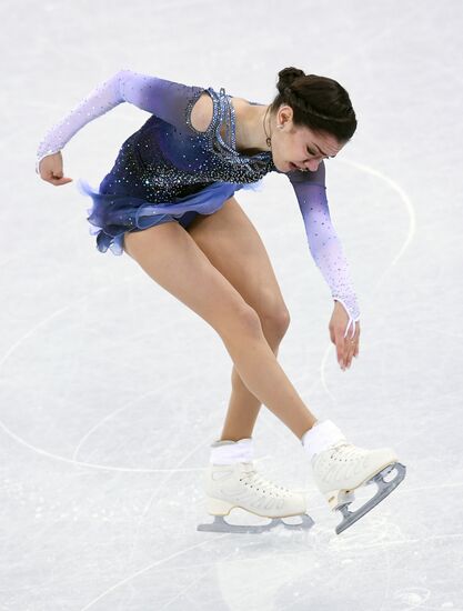 2018 Winter Olympics. Figure skating. Women. Short program