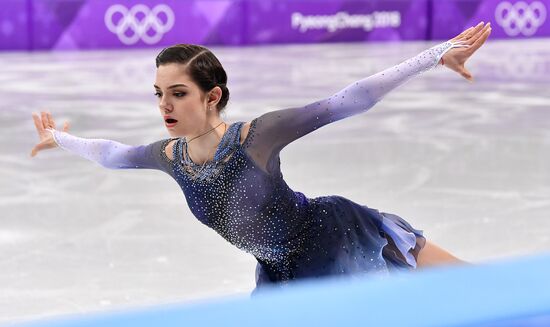 2018 Winter Olympics. Figure skating. Women. Short program