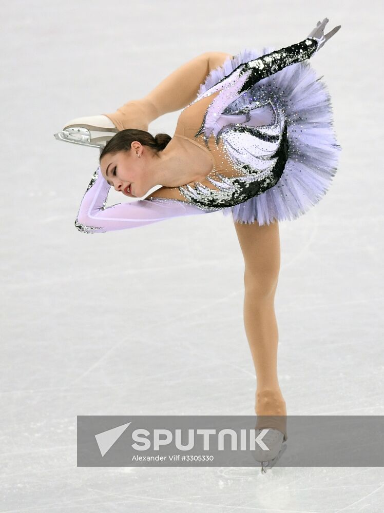 2018 Winter Olympics. Figure skating. Women. Short program