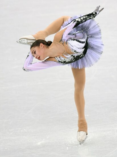 2018 Winter Olympics. Figure skating. Women. Short program