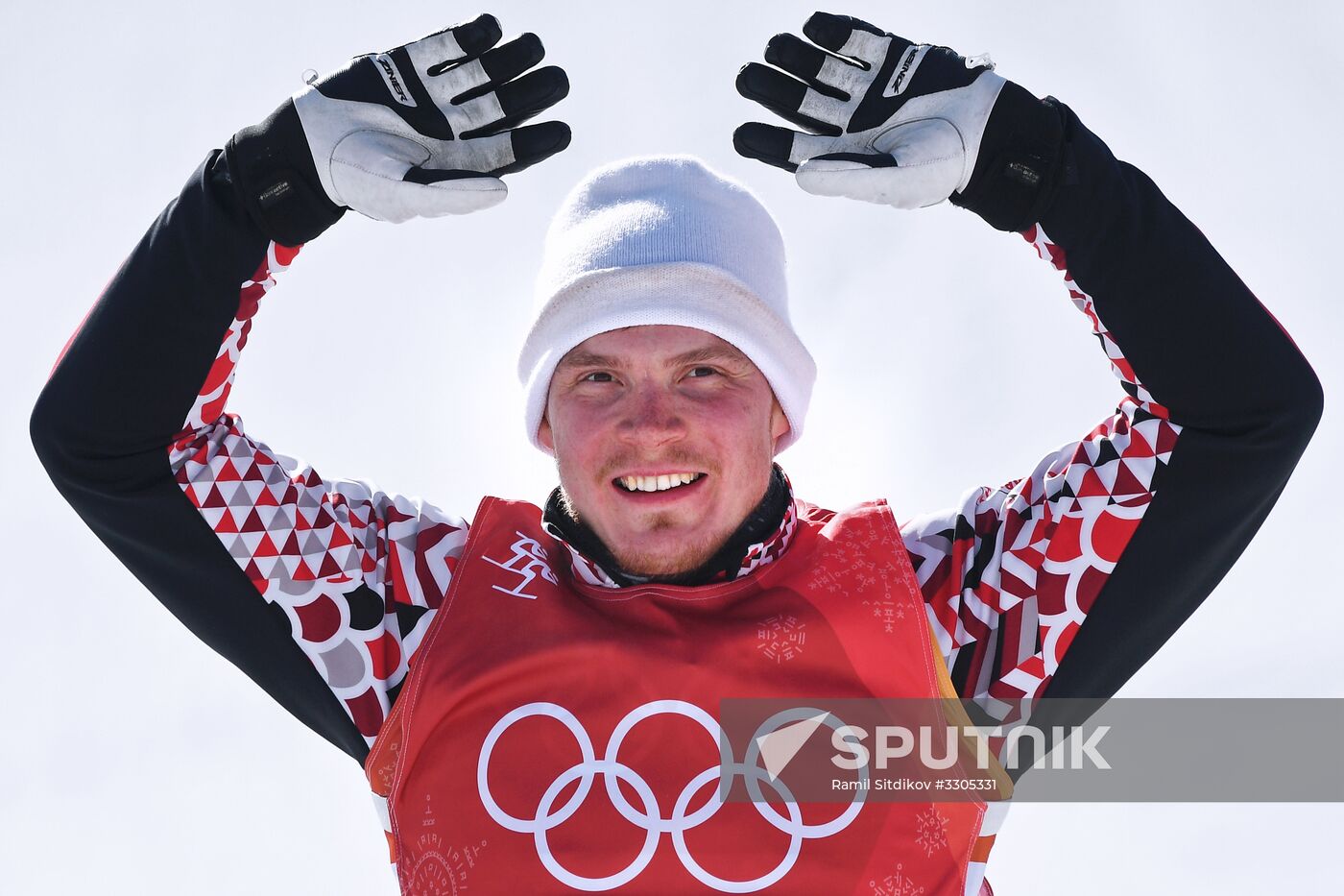 2018 Winter Olympics. Freestyle skiing. Men. Ski cross