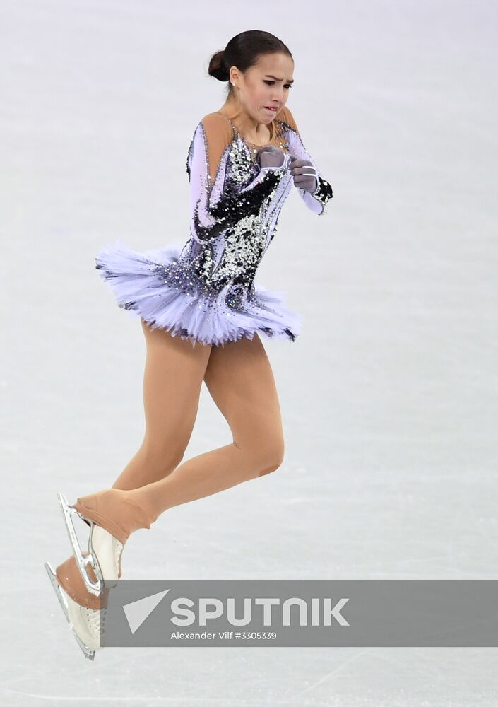 2018 Winter Olympics. Figure skating. Women. Short program