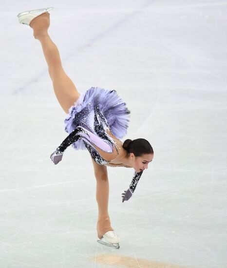 2018 Winter Olympics. Figure skating. Women. Short program