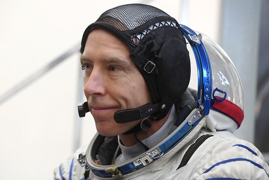 Full drill and testing for ISS Expedition 55/56 main crew
