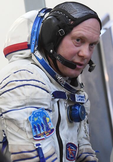 Full drill and testing for ISS Expedition 55/56 main crew