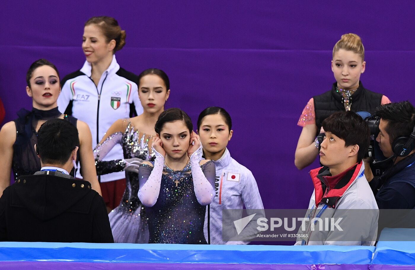 2018 Winter Olympics. Figure skating. Women. Short program