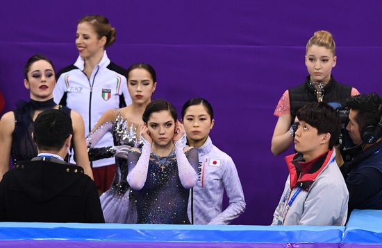 2018 Winter Olympics. Figure skating. Women. Short program