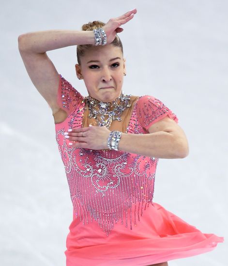 2018 Winter Olympics. Figure skating. Women. Short program