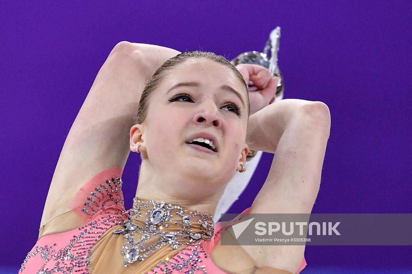 2018 Winter Olympics. Figure skating. Women. Short program