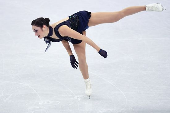 2018 Winter Olympics. Figure skating. Women. Short program
