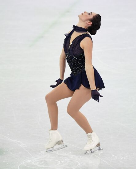 2018 Winter Olympics. Figure skating. Women. Short program