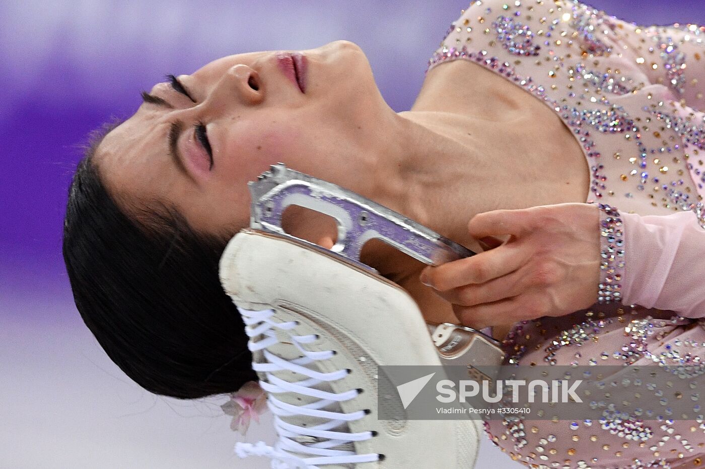 2018 Winter Olympics. Figure skating. Women. Short program