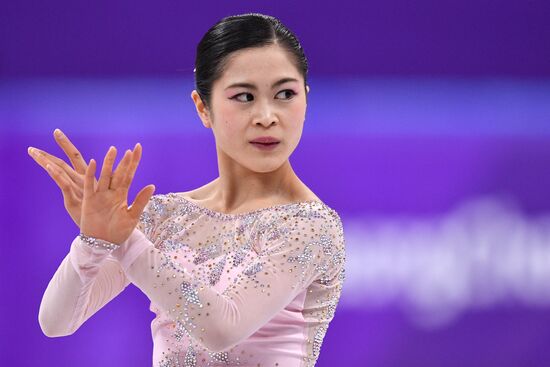 2018 Winter Olympics. Figure skating. Women. Short program