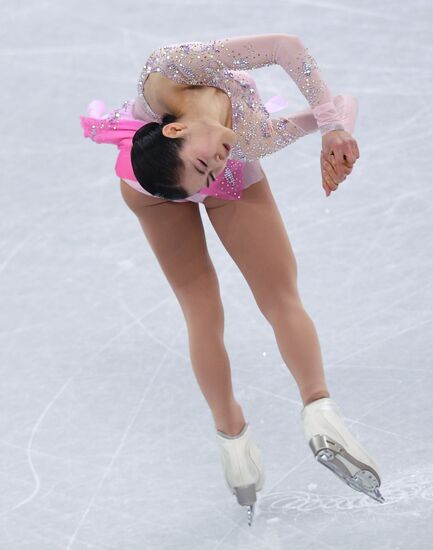2018 Winter Olympics. Figure skating. Women. Short program