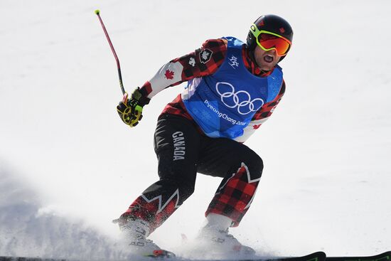 2018 Winter Olympics. Freestyle skiing. Men. Ski cross