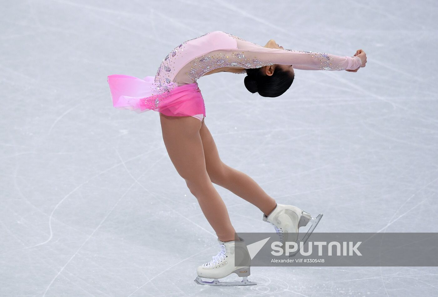 2018 Winter Olympics. Figure skating. Women. Short program