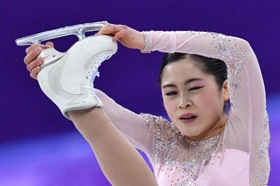 2018 Winter Olympics. Figure skating. Women. Short program