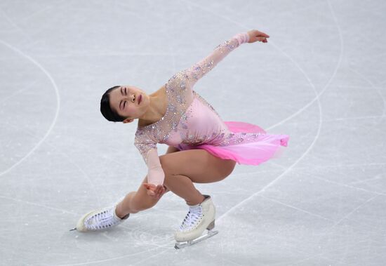2018 Winter Olympics. Figure skating. Women. Short program