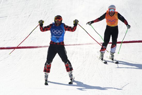 2018 Winter Olympics. Freestyle skiing. Men. Ski cross