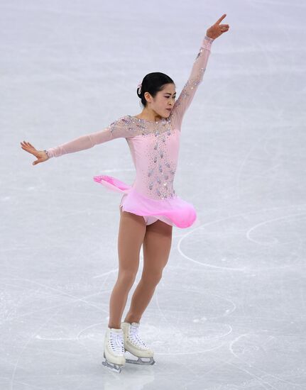 2018 Winter Olympics. Figure skating. Women. Short program